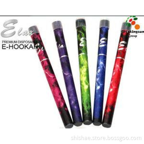 500puffs Fruits Flavors E Hookah Pen , 9.2mm Colourful E Sh